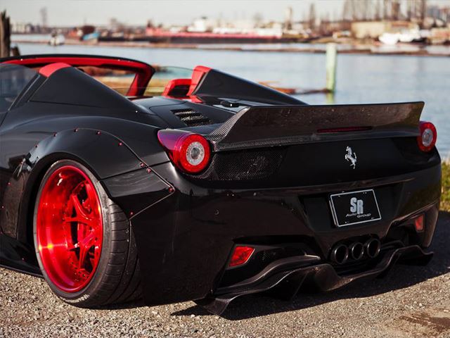 Liberty Walk представили обвес для Ferrari 458 Spider